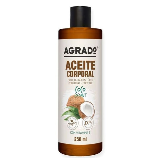 Huile Corporelle à la Noix de Coco : 250 ml - Agrado - 1