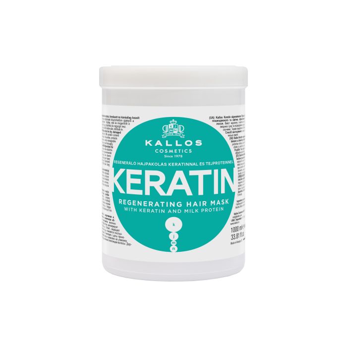 Kjmn Mascarilla con Queratina 1000ml - Kallos - 1