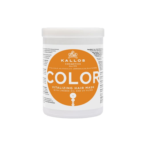 Kjmn Mascarilla para Cabello Teñido 1000ml - Kallos - 1