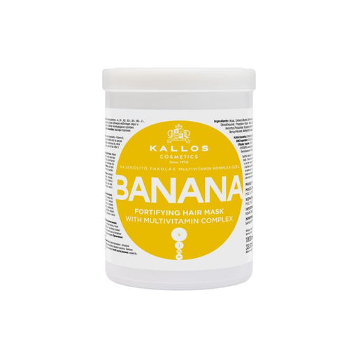 Mascarilla Capilar Fortificante Extracto de Plátano 1000ml - Kallos - 1