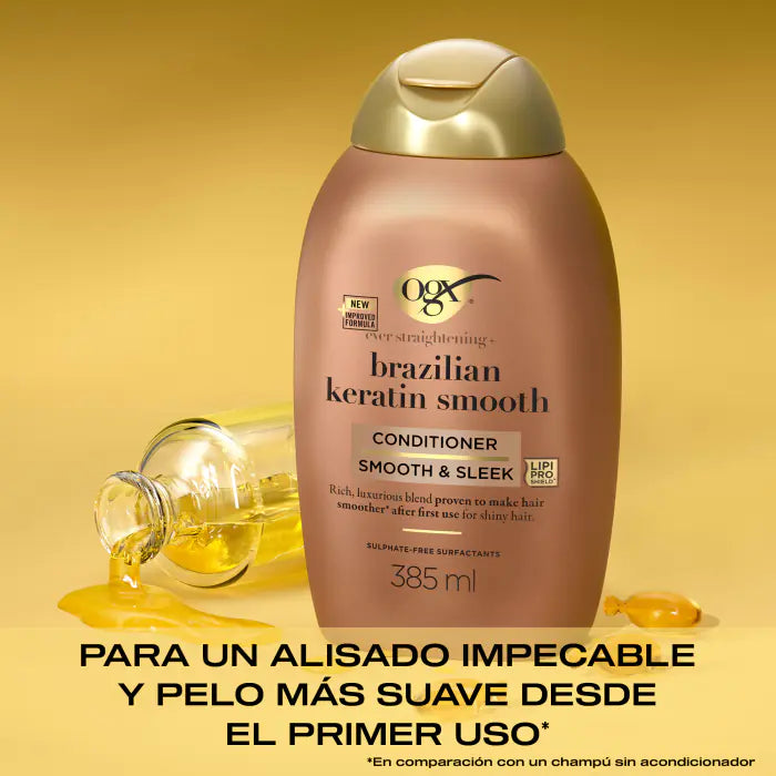 Après-shampoing Lissage Brésilien à la Kératine - Ogx - 2