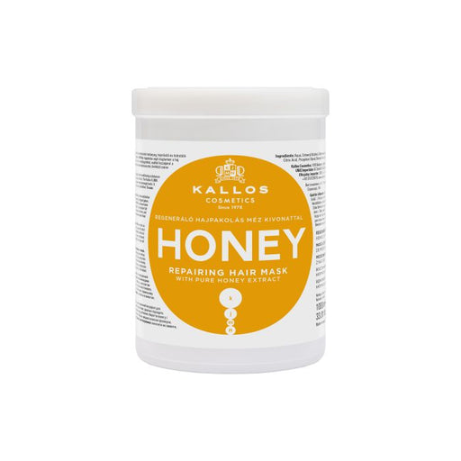 Honey Mascarilla Reparadora con Miel -  1000 ml - Kallos - 1