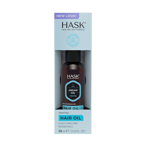 Huile Capillaire Réparatrice à l'Huile d'Argan - Hask : 59ml - 1