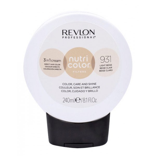 Nutri Color Creme Masque Colorant 3 en 1 - Revlon : 931 Beige claro - 1