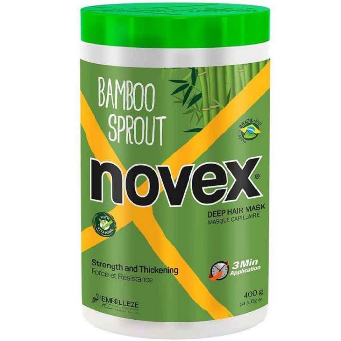 Revitalisant aux pousses de bambou - Novex : 400 gramos - 1