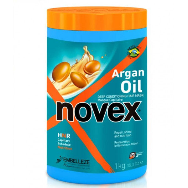 Revitalisant à l&#39;huile d&#39;argan - Novex : 1 kg - 1