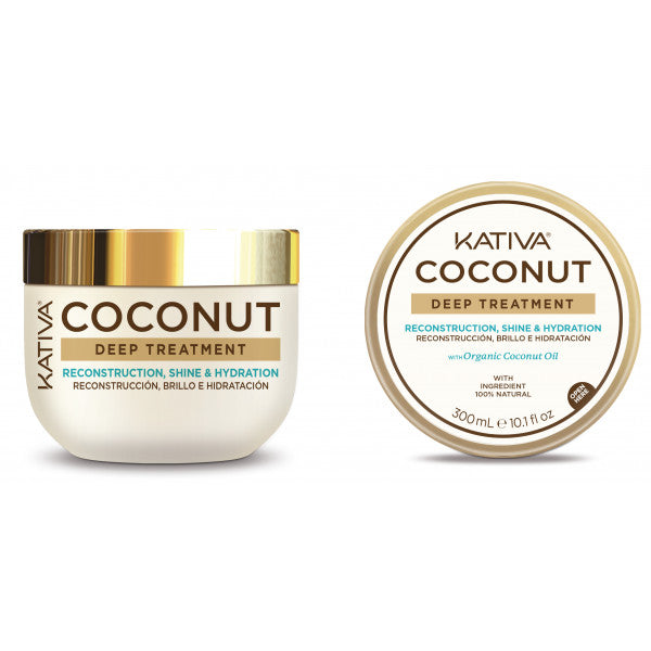 Traitement Reconstructeur à la Noix de Coco - Kativa: 300 ml - 1