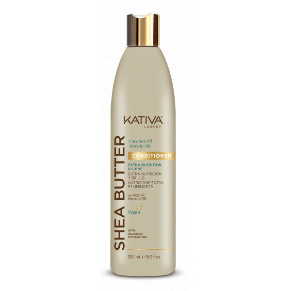 Après-shampoing à base de beurre de karité, d'huile de coco et de marula - Kativa: 550 ML - 2