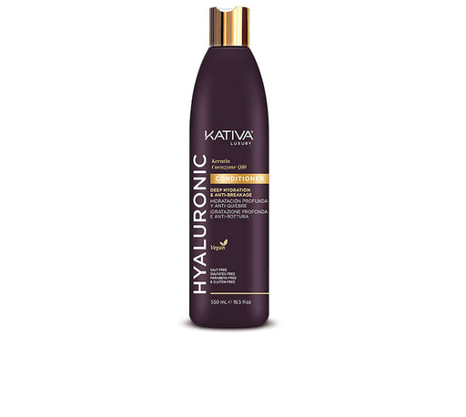 Après-shampooing à l'acide hyaluronique, à la kératine et à la coenzyme Q10 - Kativa : 550 ML - 1