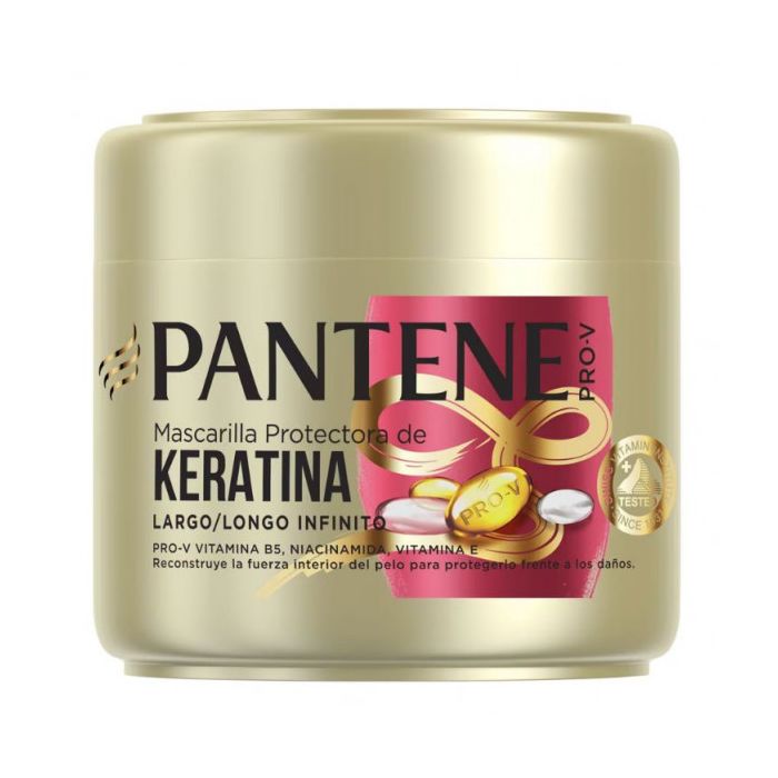 Masque protecteur de kératine Long Infini - Pantene - 1
