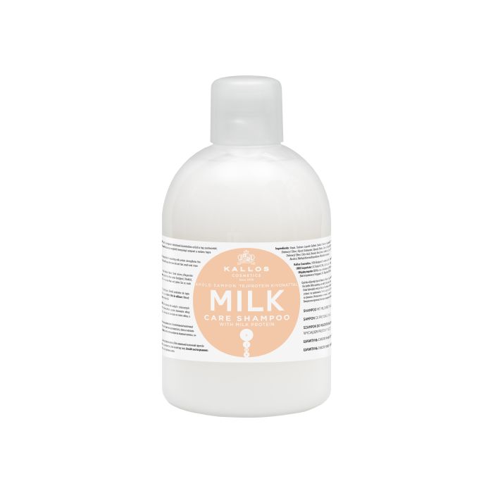 Champú Leche Cabello Seco y Dañado - 100 ml - Kallos - 1