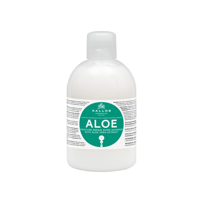 Champú con Extracto de Aloe Vera - 1000 ml - Kallos - 1