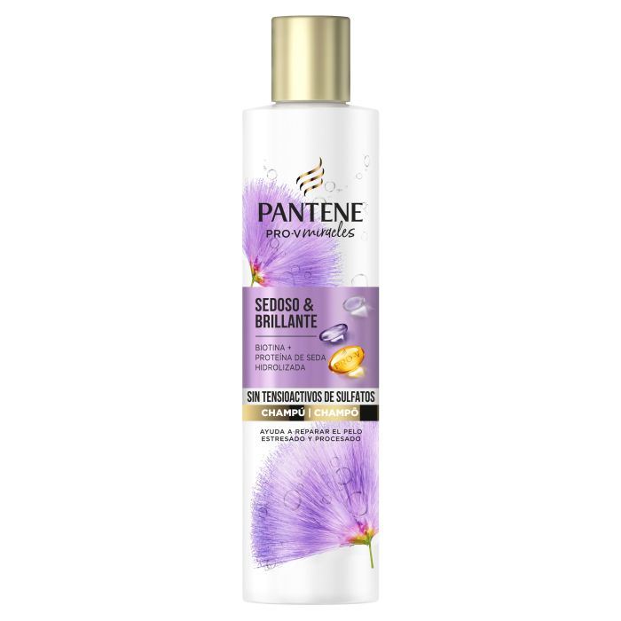 Shampoing sans Sulfates Soyeux & Brillant - Pantene - 1