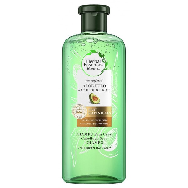 Shampooing Bio Renew à l&#39;aloès pur et à l&#39;huile d&#39;avocat - Herbal Essences - 1