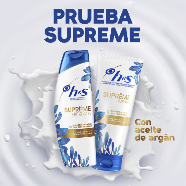 Shampooing antipelliculaire Supreme Moisturizes - H&amp;s - Head & Shoulders : 900 ML - 2
