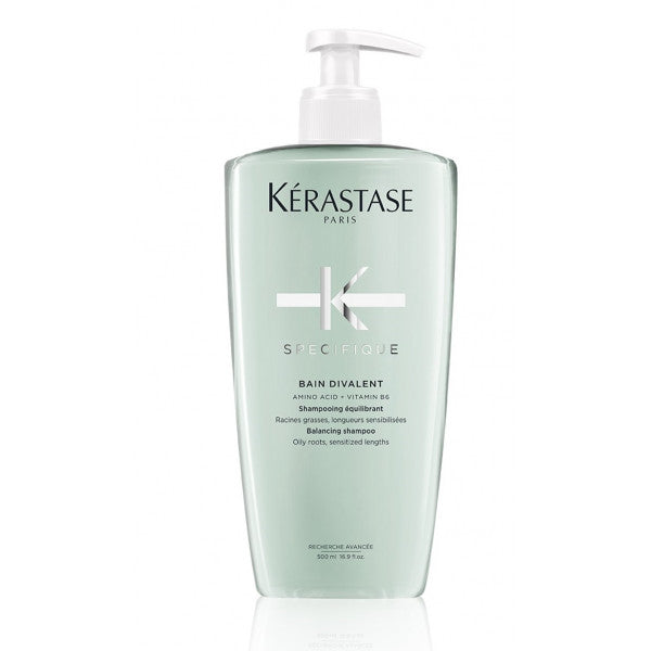 Shampoing Spécifique Bain Divalent Cheveux Gras - Kerastase : 500 ml - 1