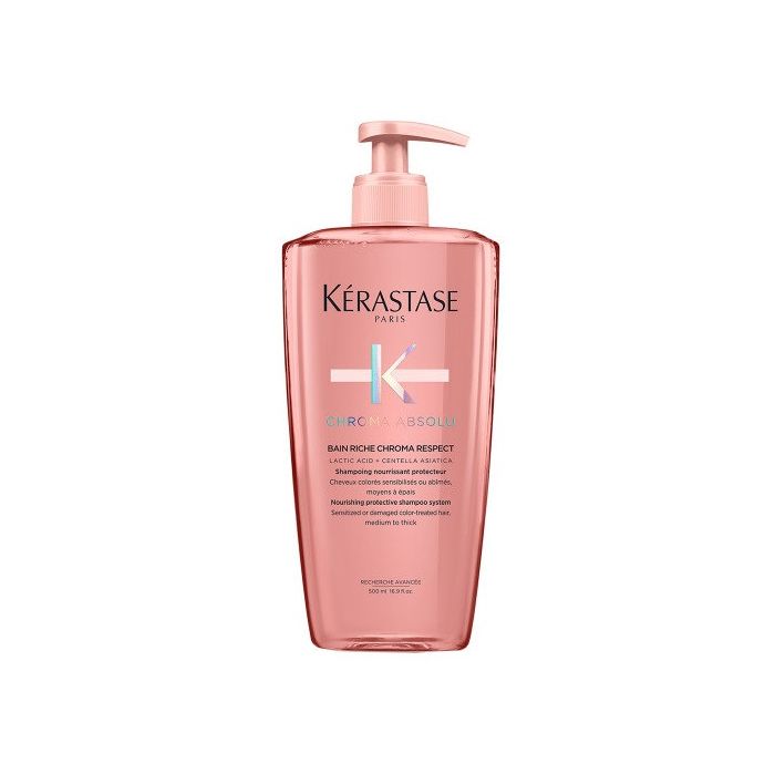 Chroma Absolu Shampooing Bain Riche Chroma Respect - Kerastase : 500ml - 1