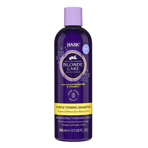 Champú Blonde Care Purple Toning: 355 ml - Hask - 1
