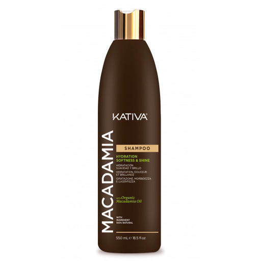 Shampooing Hydratant à la Macadamia - Kativa : 550 ML - 1