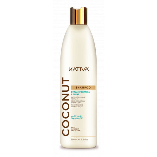 Shampoing Reconstructeur à la Noix de Coco - Kativa : 550 ML - 1