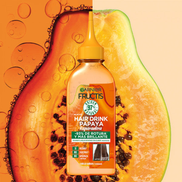 Hair Drink Papaya Hair Repair Treatment - Fructis - 4