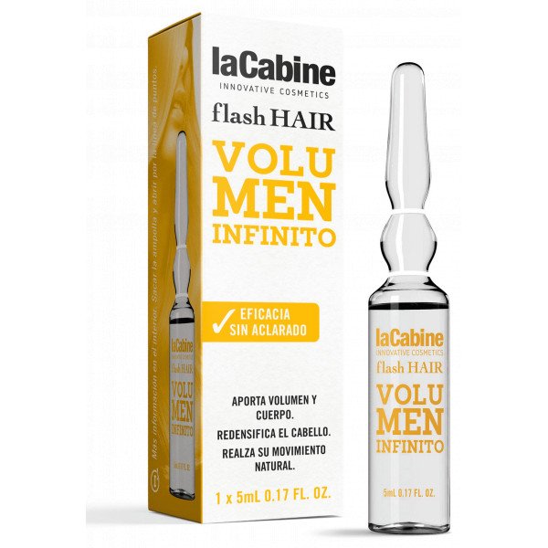 Flash Hair Ampoules Capillaires Volume Infini - La Cabine - 1