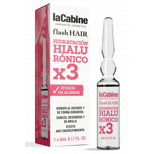 Ampoules Capillaires Hydratation Hyaluronique Flash Hair - La Cabine - 1