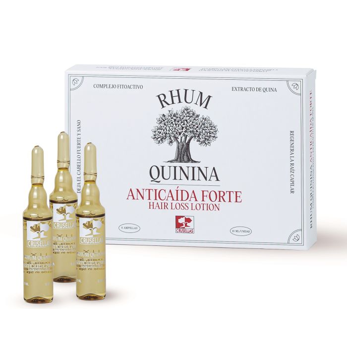 Traitement de la perte de cheveux en ampoules avec Quina - Luxana - 1