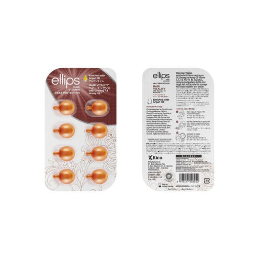 Vitamine capillaire - Huile d'argan - Vitalité - Ellips - 1
