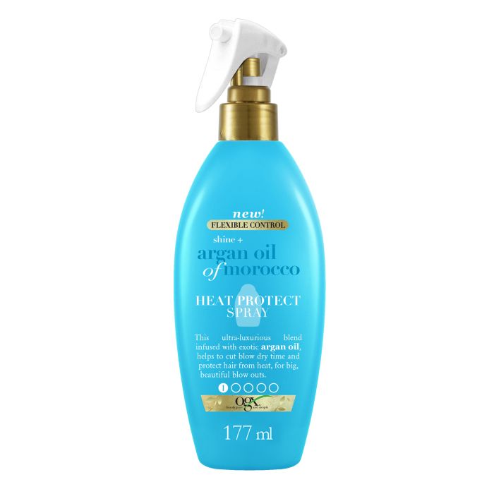 Spray protecteur de chaleur à l'huile d'argan du Maroc : 177 ml - Ogx - 1