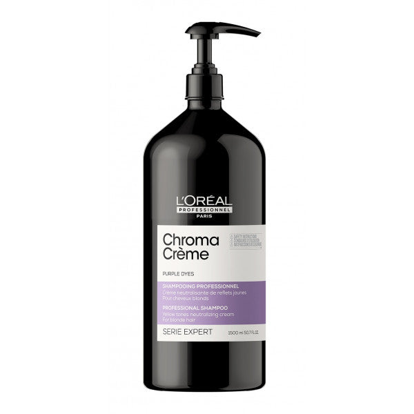 Chroma Crème Shampooing neutralisant ton jaune - L&#39;oréal Professionnel - L'oreal Paris - 6