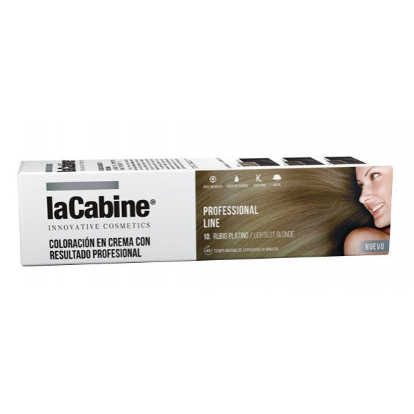 Crème Colorante Ligne Professionnelle - La Cabine : 10 Rubio platino - 1