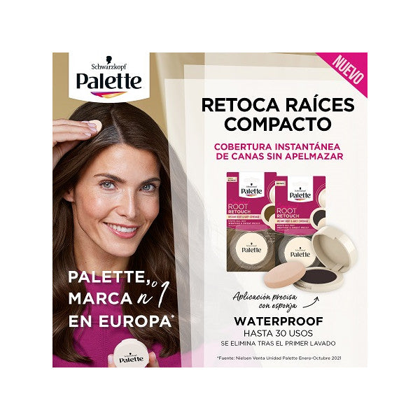 Palette Compacte pour Retouche des Racines - Schwarzkopf : Rubio Oscuro - 1
