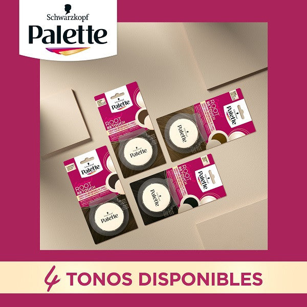 Palette Compacte pour Retouche des Racines - Schwarzkopf : Rubio Oscuro - 4