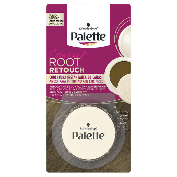Palette Compacte pour Retouche des Racines - Schwarzkopf : Rubio Oscuro - 6