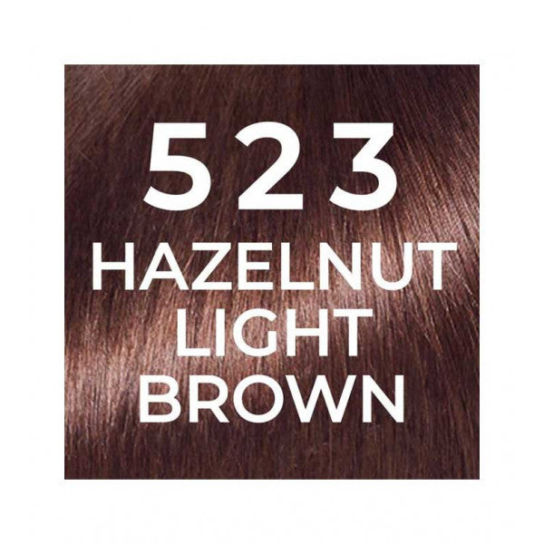 Coloration Casting Natural Gloss sans Ammoniaque - L'oreal Paris : 523 Hazelnut Light Brown - 2