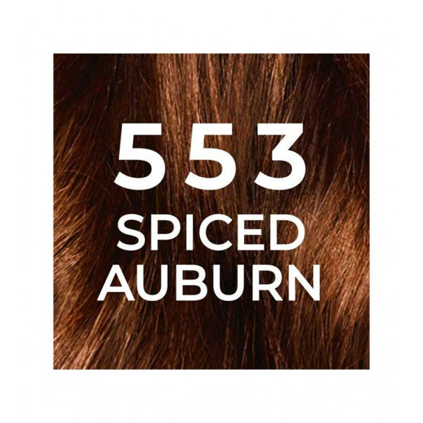 Coloration Casting Natural Gloss sans Ammoniaque - L'oreal Paris : 553 Spiced Auburn - 2