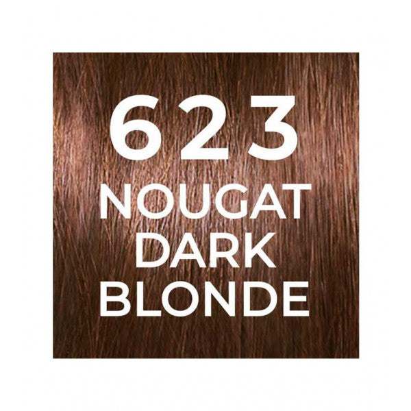 Coloration Casting Natural Gloss sans Ammoniaque - L'oreal Paris : 623 Nougat Dark Blonde - 2
