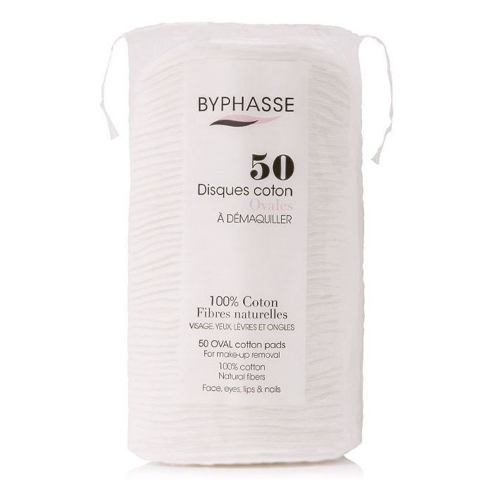 Disques ovales en coton - Byphasse - 1