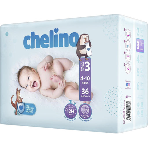 Couche bébé allongée taille 3 - Chelino - 1