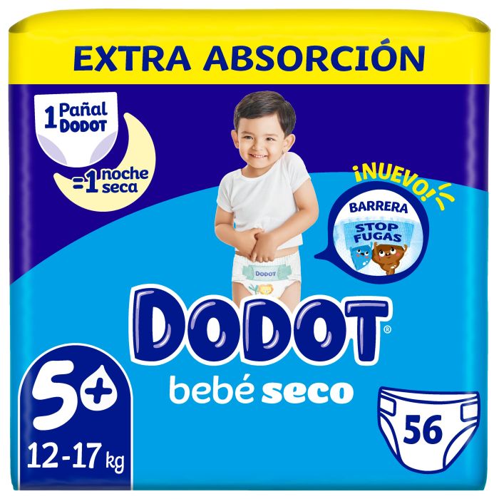 Mainline Extra Dry Baby Taille 5+ : 56 unités - Dodot - 1