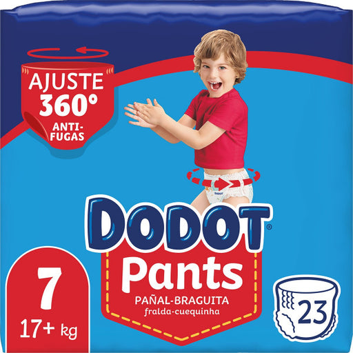 Couches Culotte Taille 7 (17+ Kg): 23 Unités - Dodot - 1