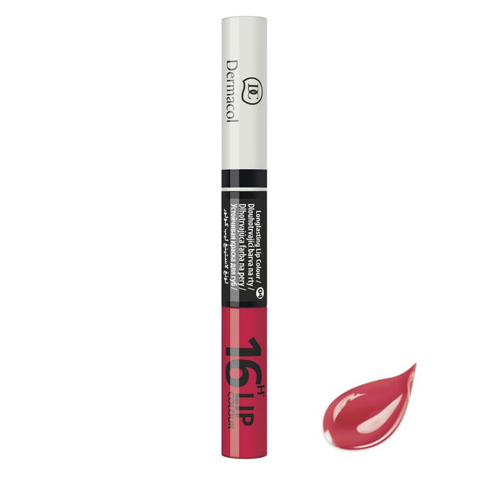 Rouge à lèvres longue tenue - Rouge à lèvres 16h - Dermacol : labial líquido 16h - 04 - 1