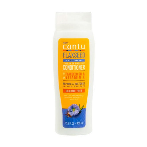 Revitalisant et revitalisant sans rinçage aux graines de lin 400 ml - Cantu - 1