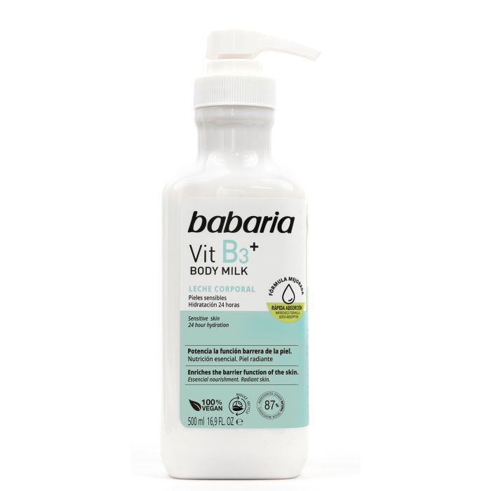 Lait corporel à la vitamine B3 - Babaria - 1