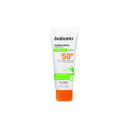 Crème Solaire Visage Spf 50 - Peaux Sensibles - Babaria - 1