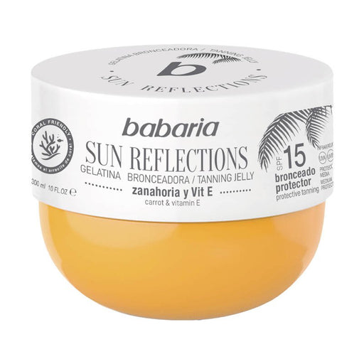 Gelée Autobronzante Carotte et Vitamine E Spf15 - Reflets du Soleil - Babaria - 1