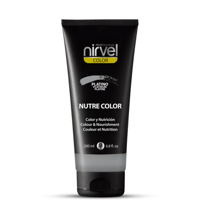 Masque Nutricolor couleur Noisette 200 ml - Nirvel : Platino - 1