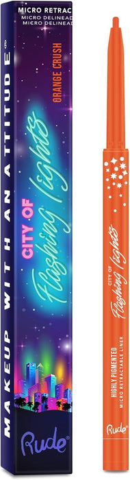 Delineador City of Flashing Lights - Rude Cosmetics - Rude : Orange Crush - 1