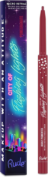 Delineador City of Flashing Lights - Rude Cosmetics - Rude : Pomegranate - 1